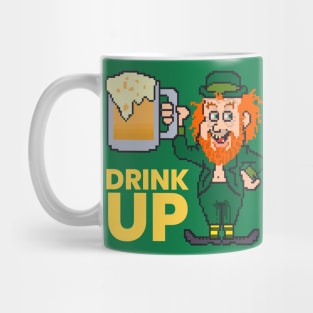 Drink Up Leprechaun Mug